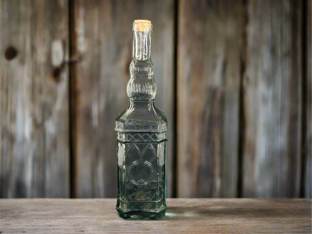 Large Glass Spanish Bottle - 60cm High (18280)