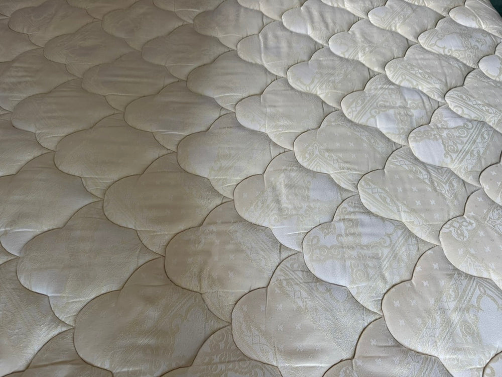 
                  
                    King Bed and Base with Headboard - Cream (21502)
                  
                