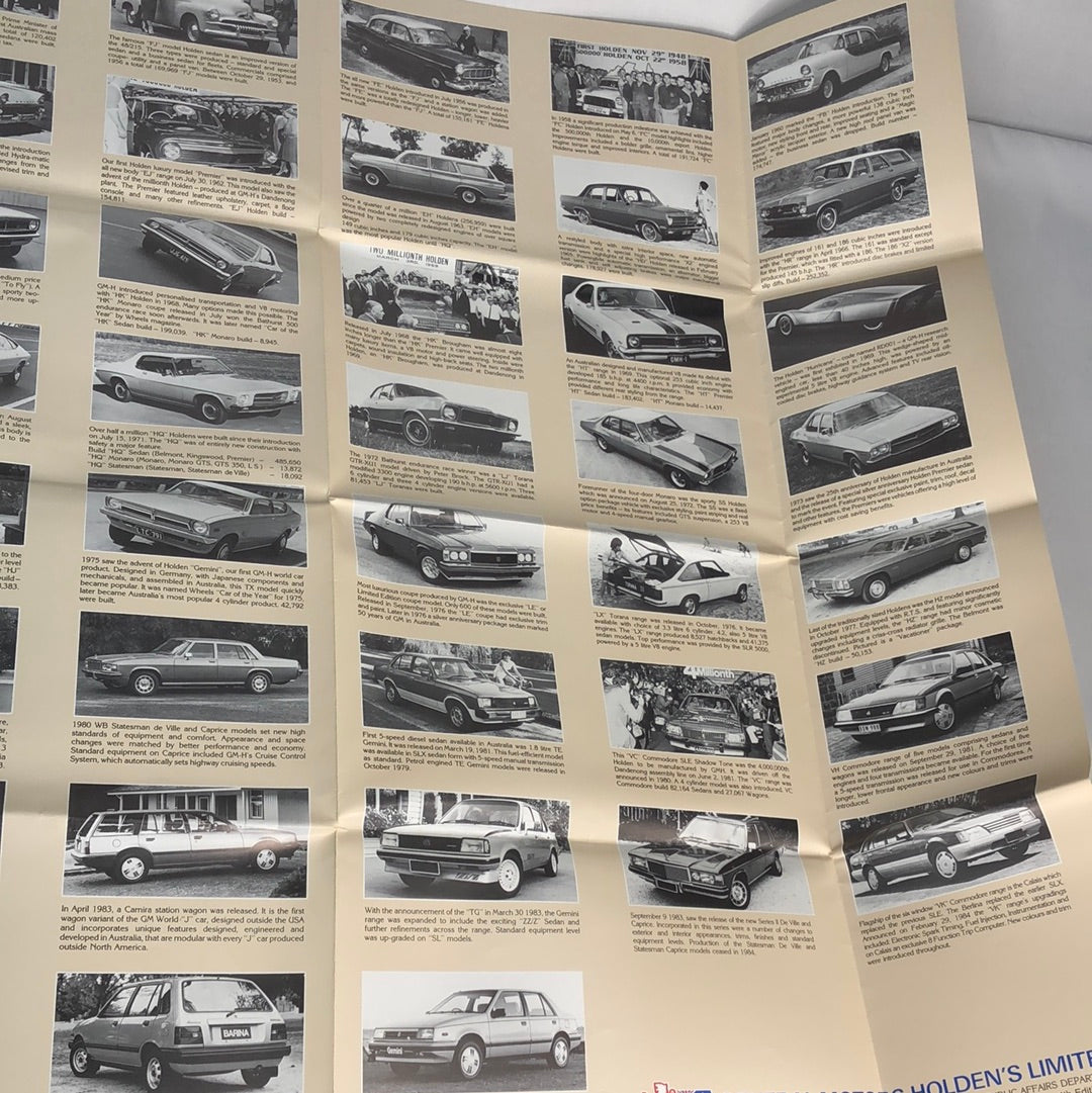 
                  
                    Car Sales Brochure The Holden Story (17159)
                  
                
