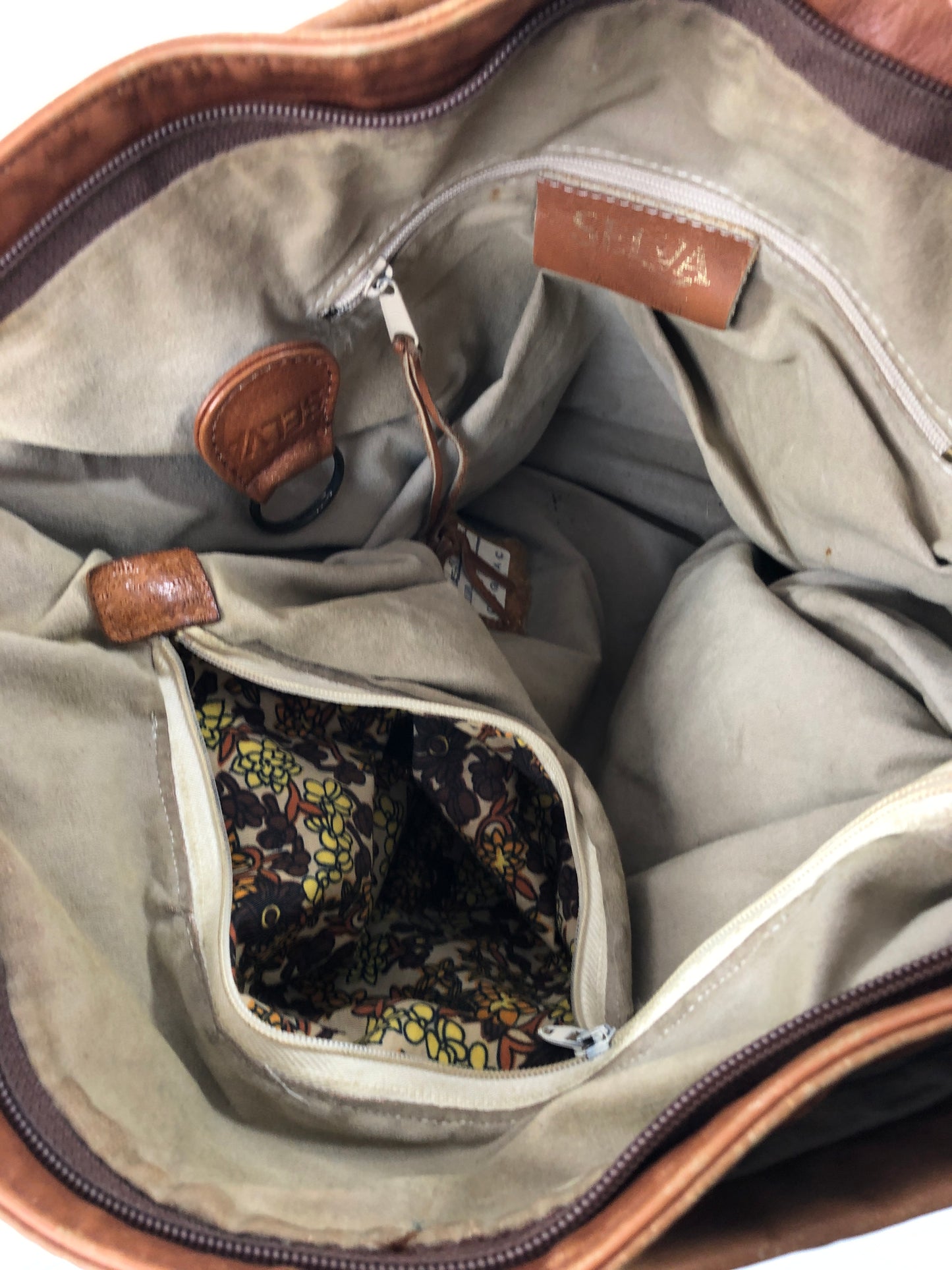 
                  
                    Selva - Genuine Tan Leather Satchel/Shopper Bag (21422)
                  
                