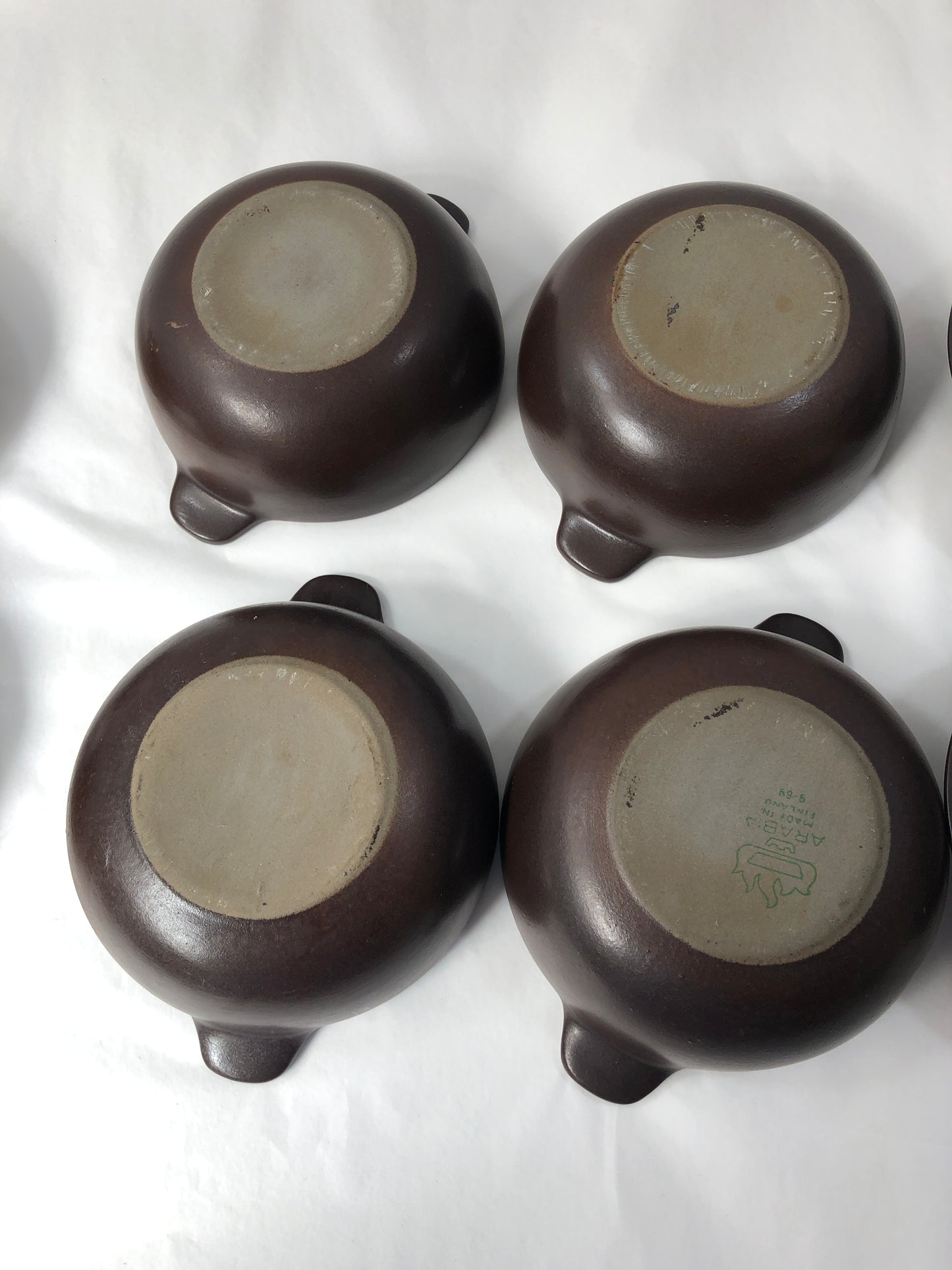 
                  
                    Vintage Arabis Stoneware Soup Bowls with lids (20248) )
                  
                