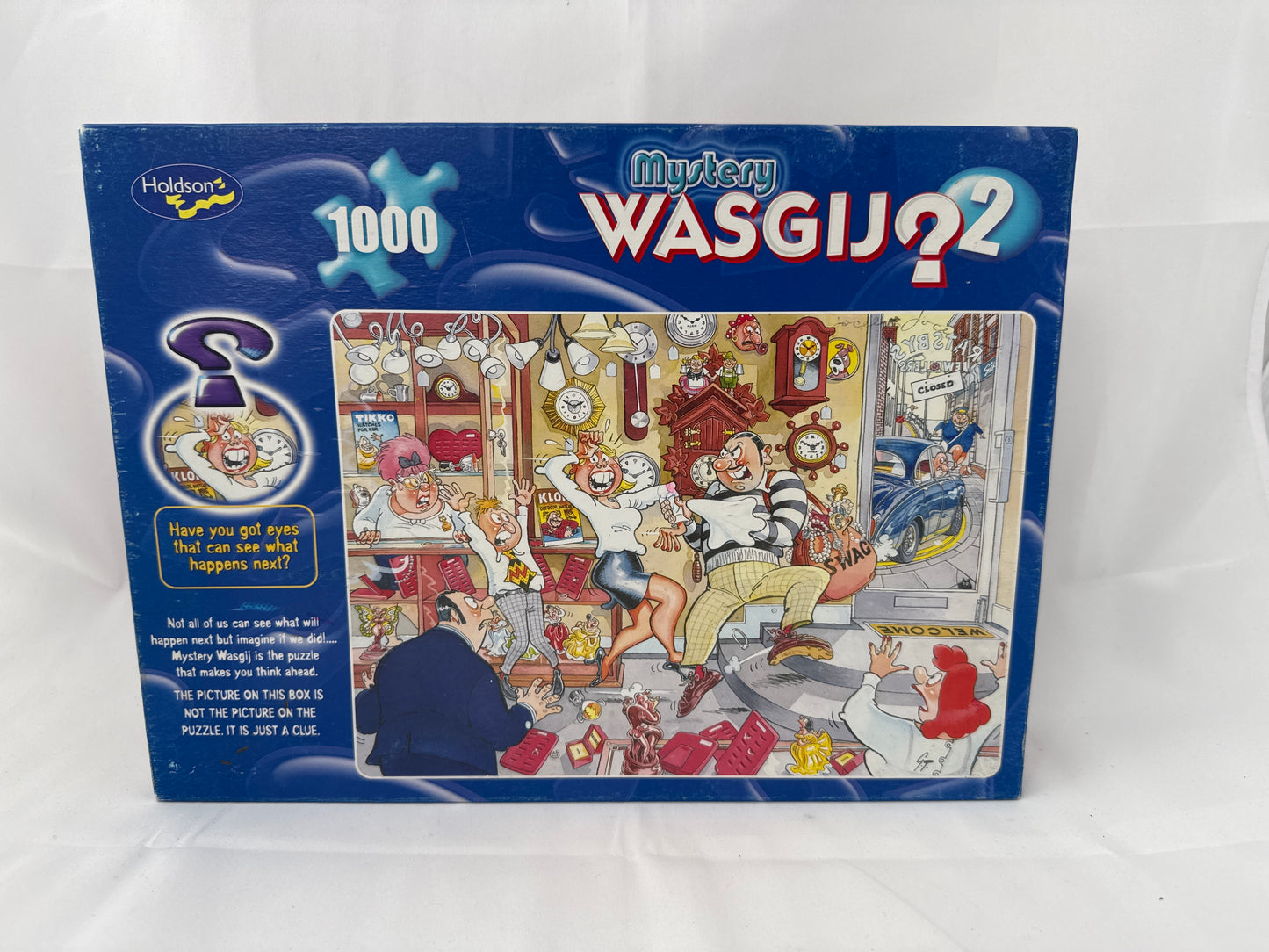
                  
                    Wasgij Mystery #2: Stop the Clock (1000pc Jigsaw) (20356)
                  
                