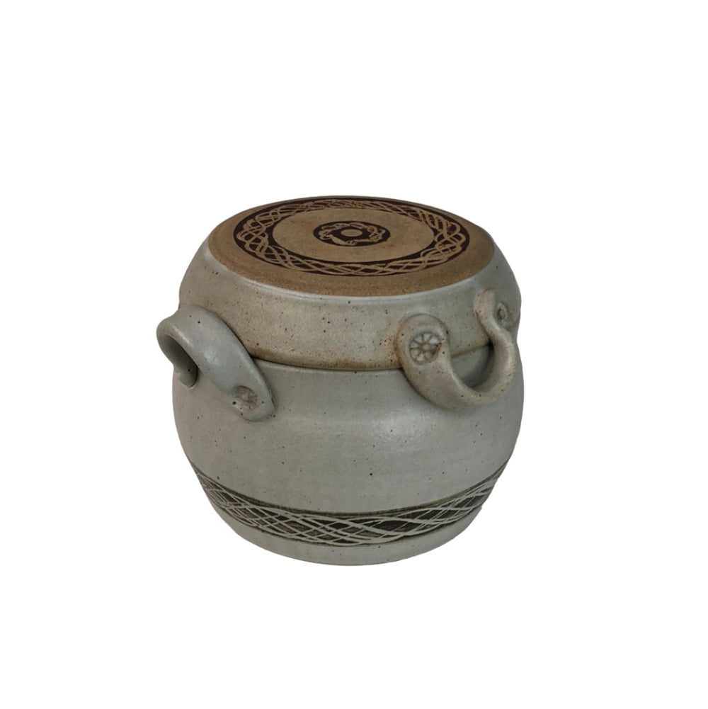 JJM Pottery Casserole Pot with Bowl Lid (17397)