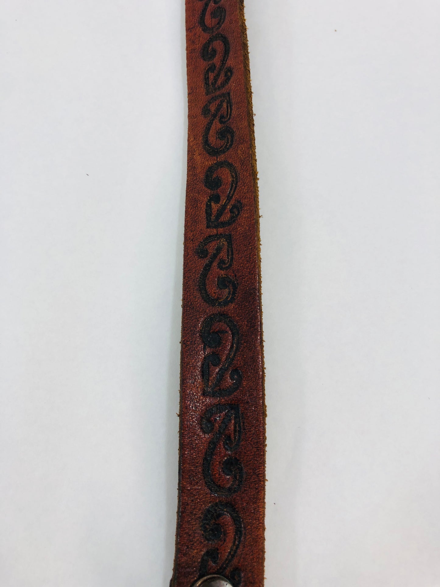 
                  
                    Small Leather Belt with Maori Design (21680)
                  
                