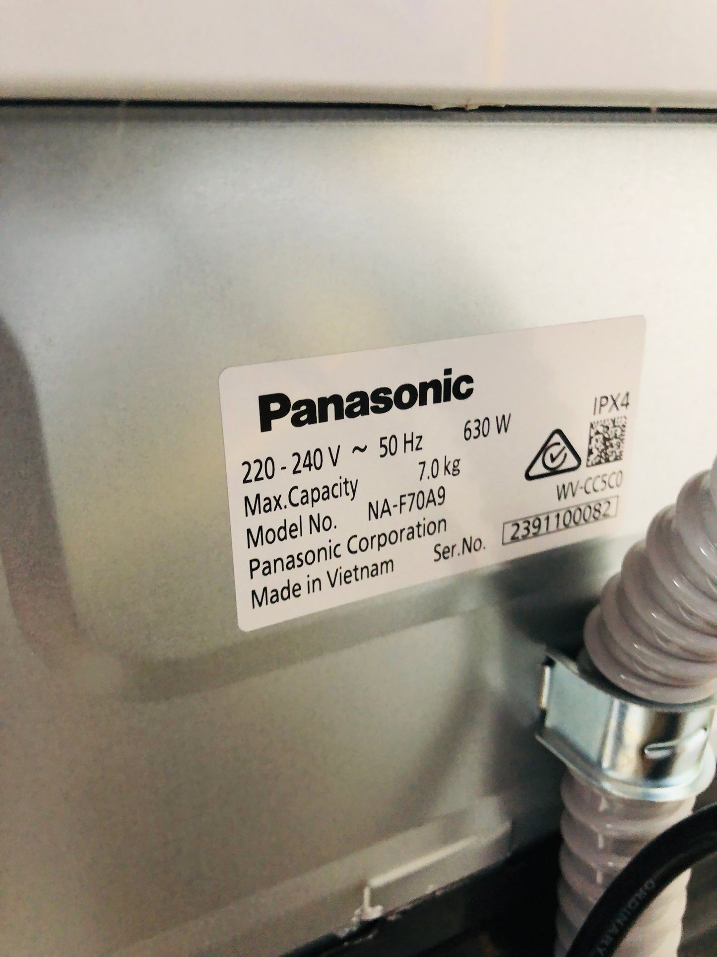 
                  
                    Panasonic 7KG Top Loader Washing Machine (21602)
                  
                