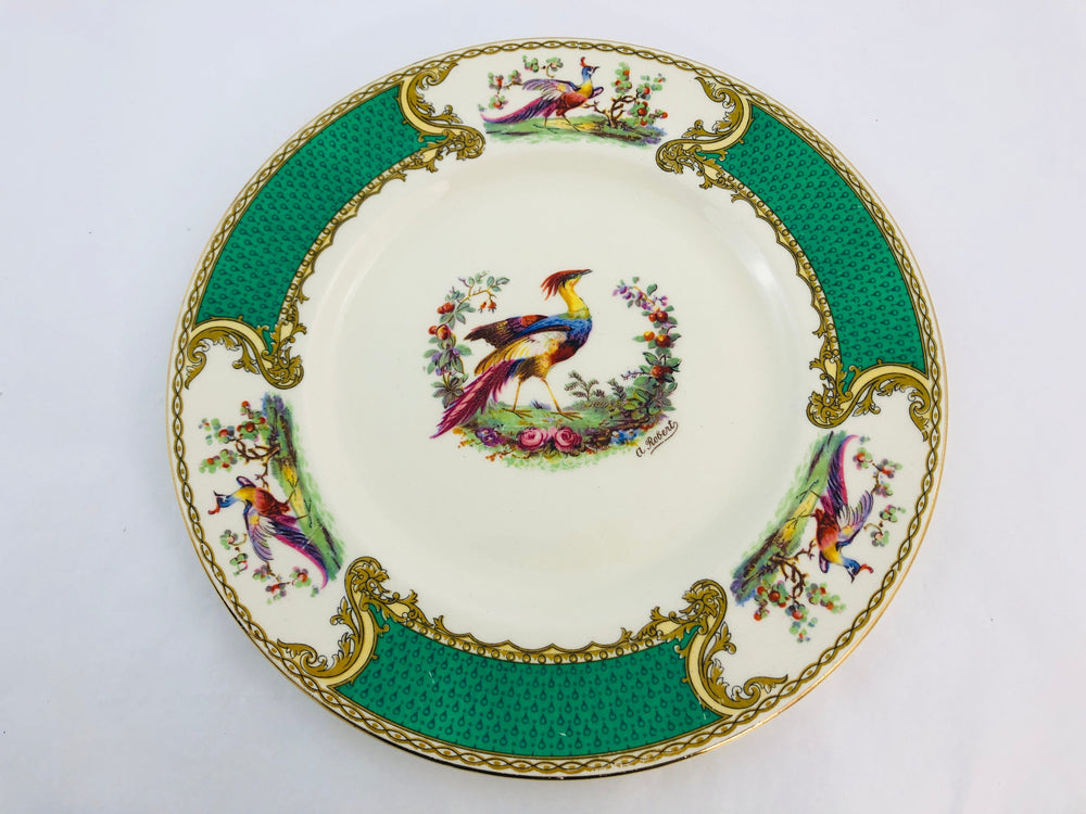 Myotts - Staffordshire Royal Crown - Chelsea Bird Plate (21352)