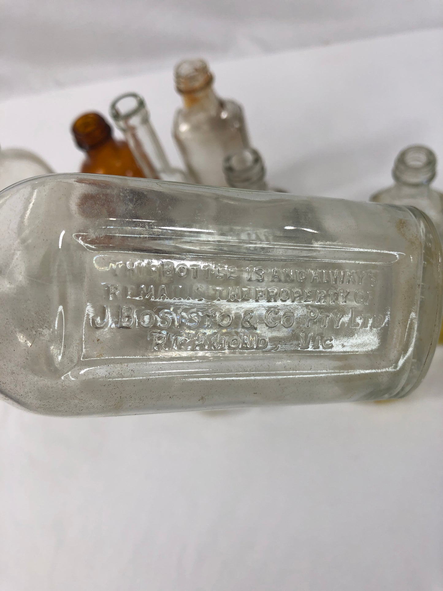 
                  
                    Bulk lot Vintage Glass Bottles (19226)
                  
                