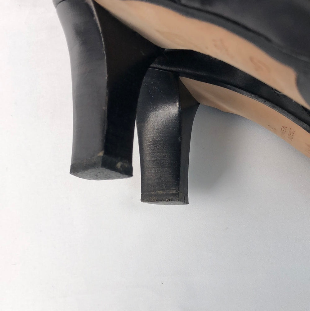 
                  
                    Oxitaly Black Calf Boots  Size 38.5 (16738)
                  
                