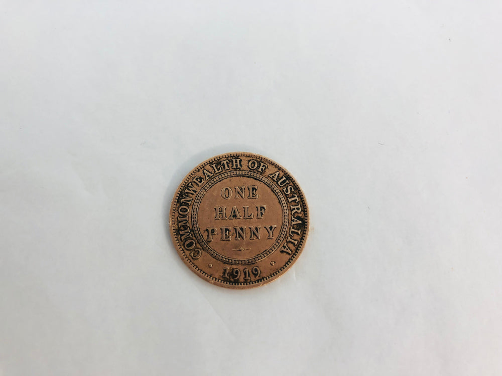 Australian Half Penny -Circa 1919 (21712)