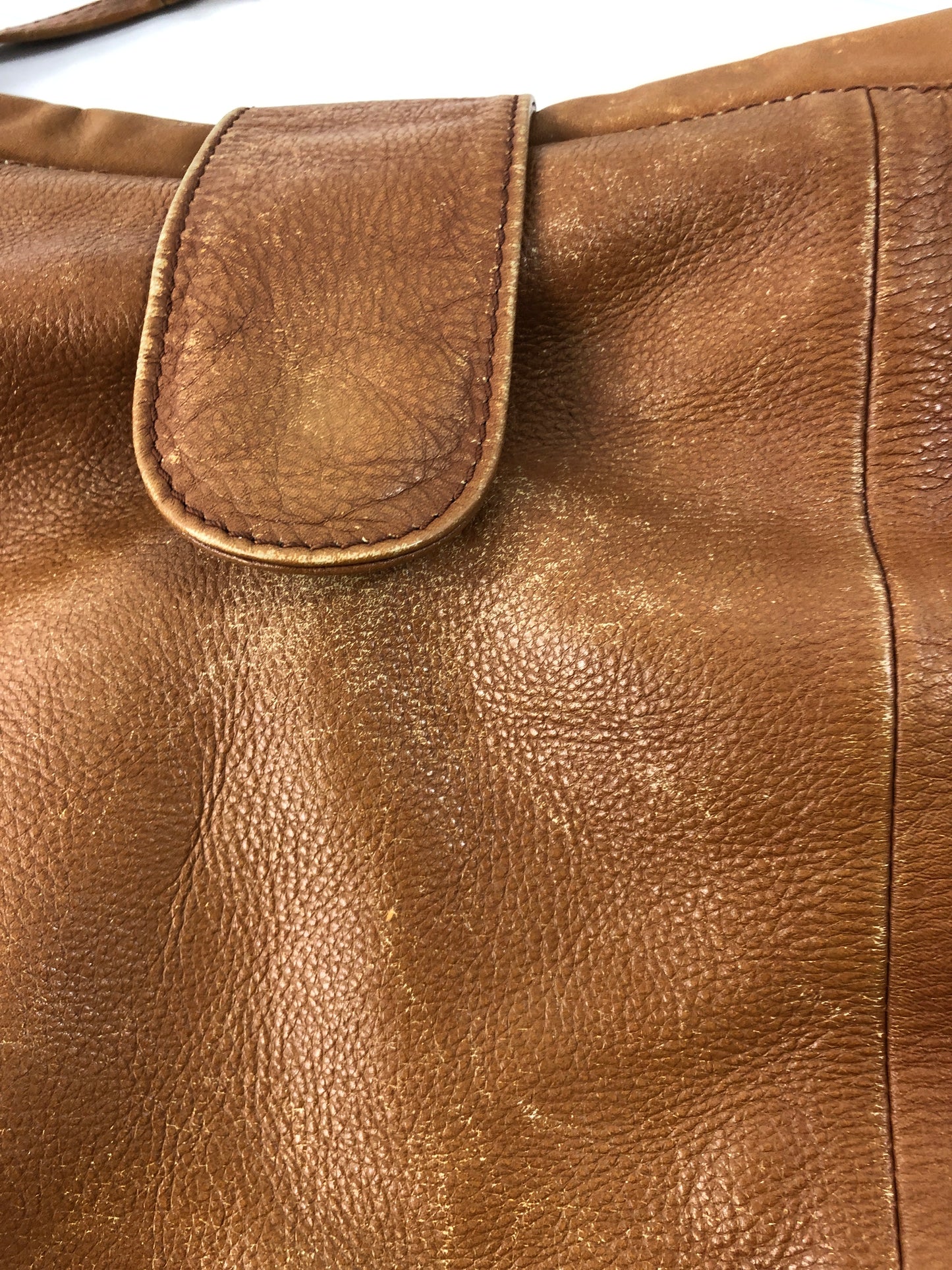 
                  
                    Selva - Genuine Tan Leather Satchel/Shopper Bag (21422)
                  
                