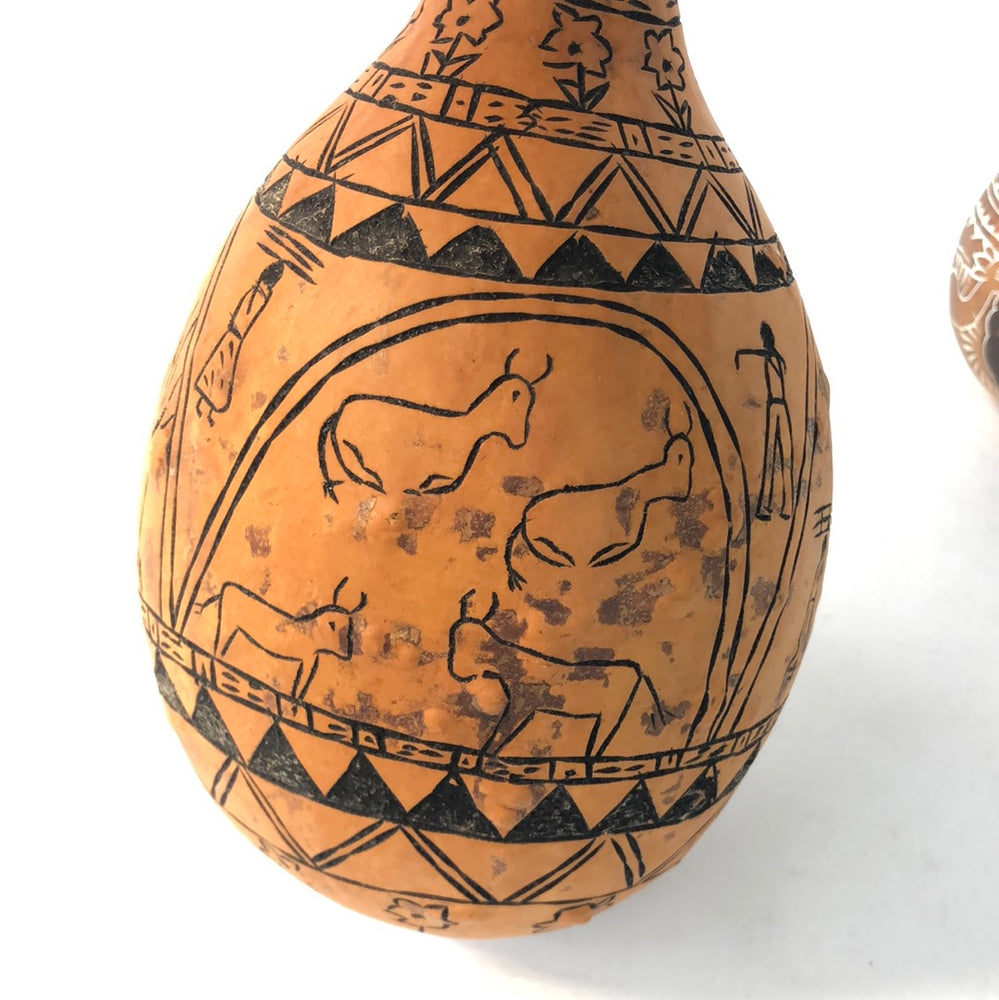 
                  
                    African Decorated Gourds x 2 (17596)
                  
                