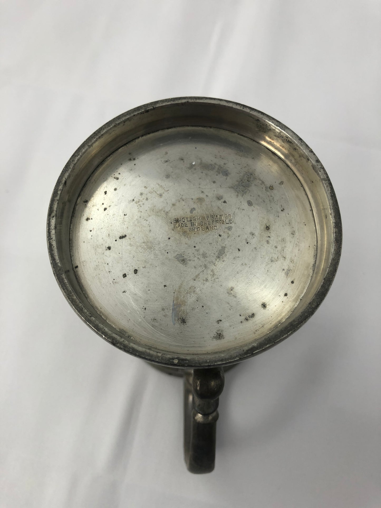 
                  
                    English Pewter Sheffield Tankard (20183)
                  
                