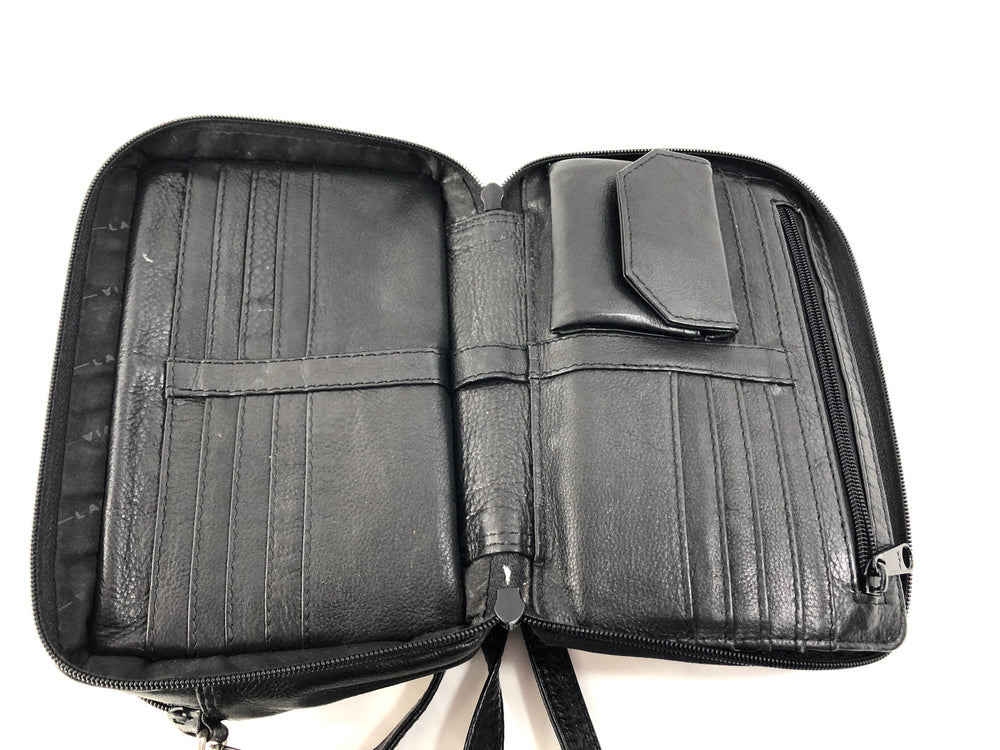 
                  
                    Black Lagranvia Over the Shoulder Leather Bag (21424)
                  
                