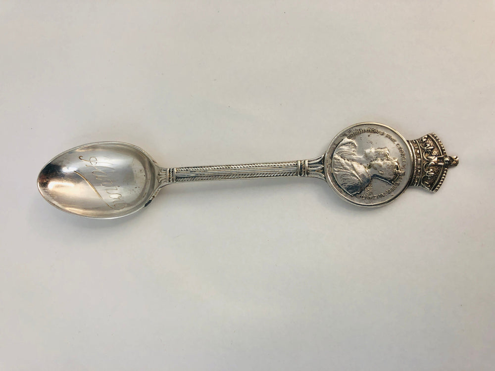 George VI Silver Plated Coronation Collectable Spoon (21333)