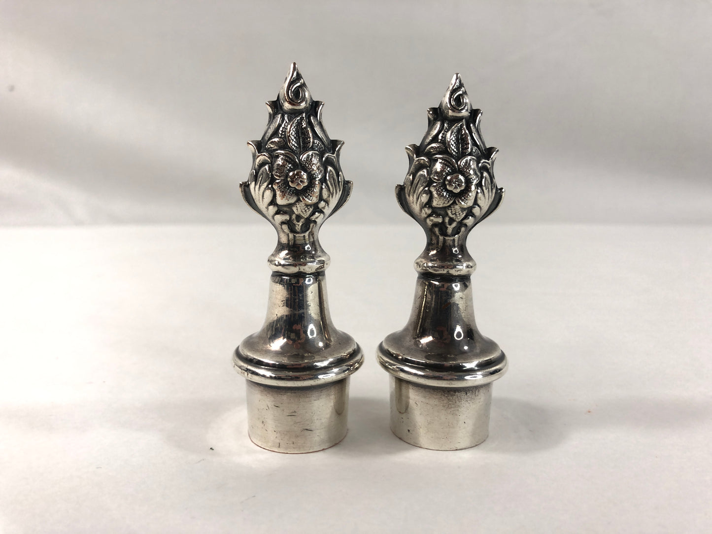 
                  
                    Pair of Antique Silver Candle Snuffer/Finial (19227)
                  
                