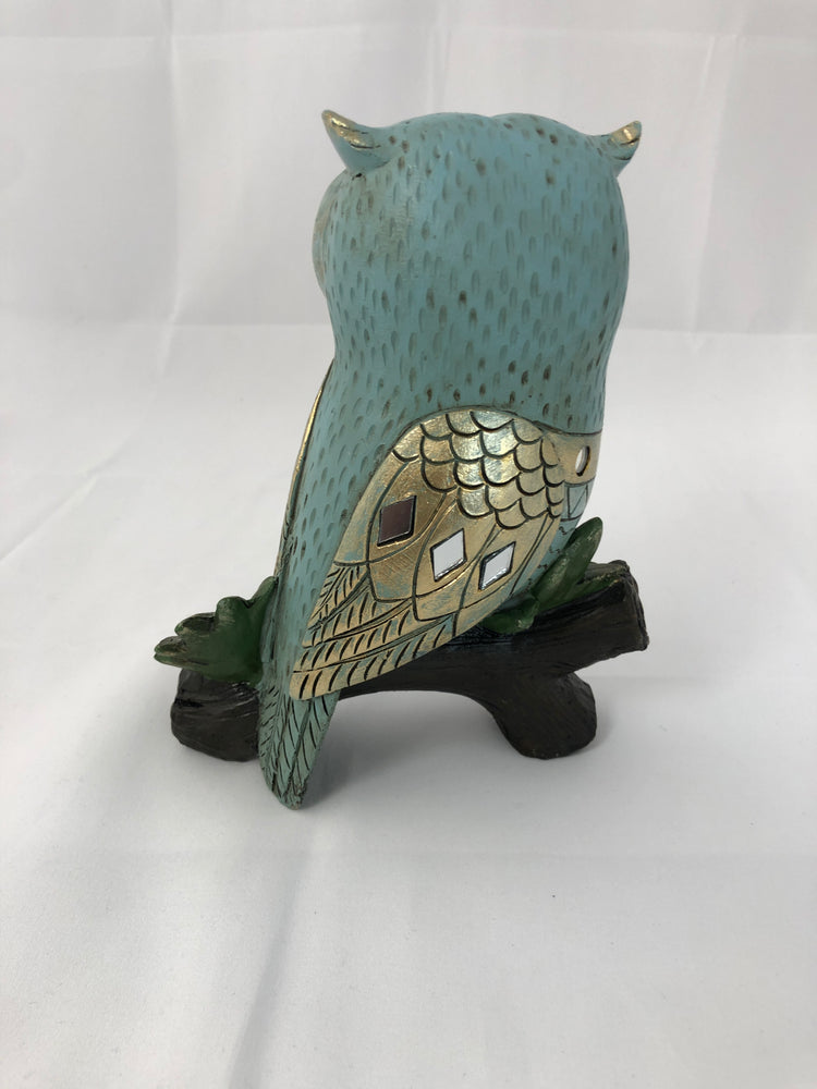 
                  
                    Deco Owl on Branch - Blue and Gold (20076)
                  
                