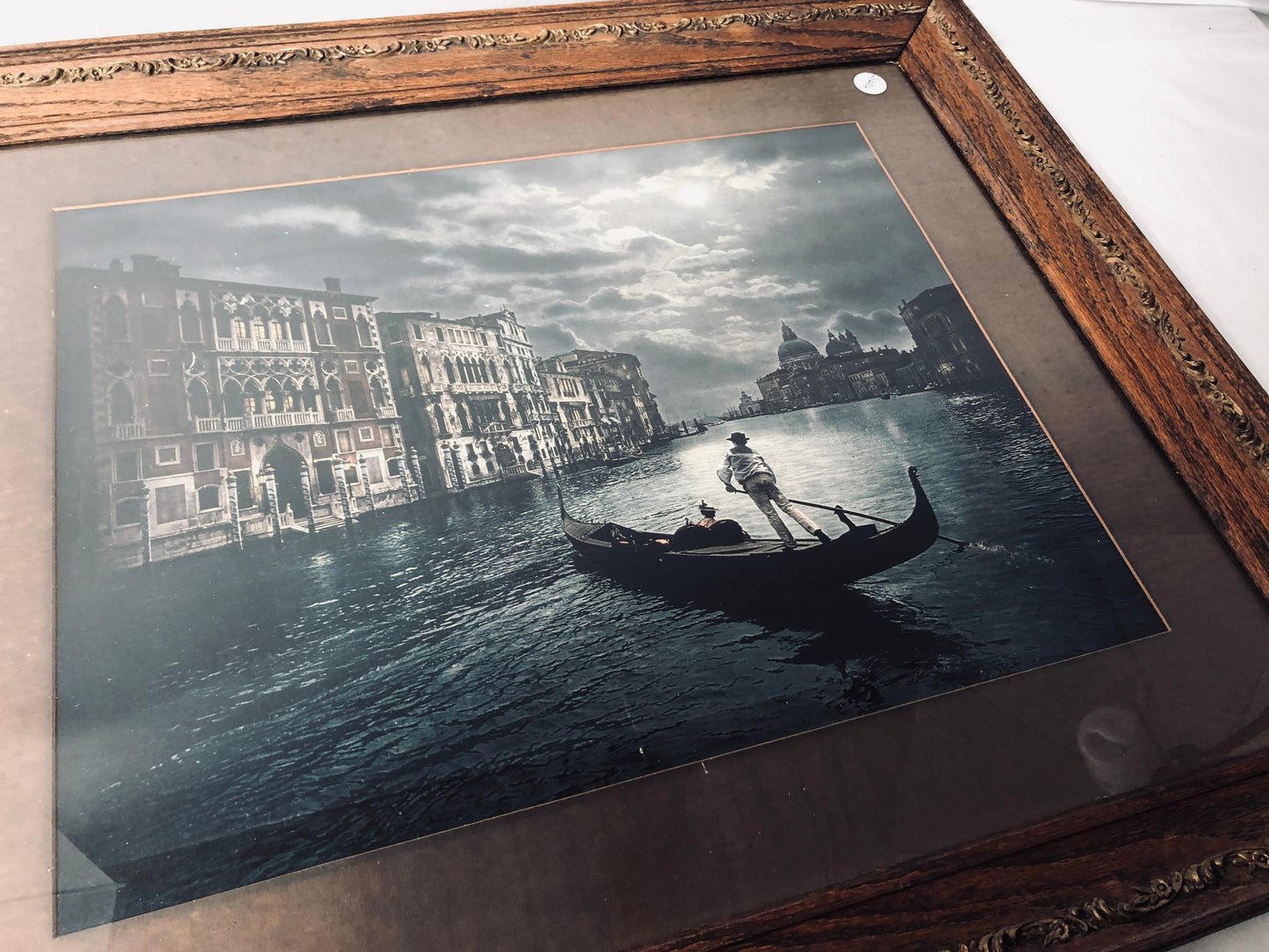 
                  
                    Ornate Oak Frame Picture - Italy Print (20424)
                  
                