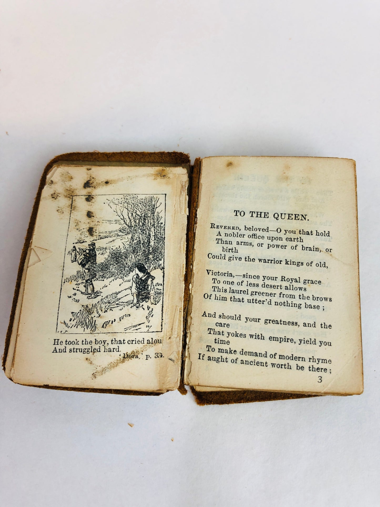 
                  
                    Antique Alfred Lord Tennyson - Miniature Books x 3 (18276)
                  
                