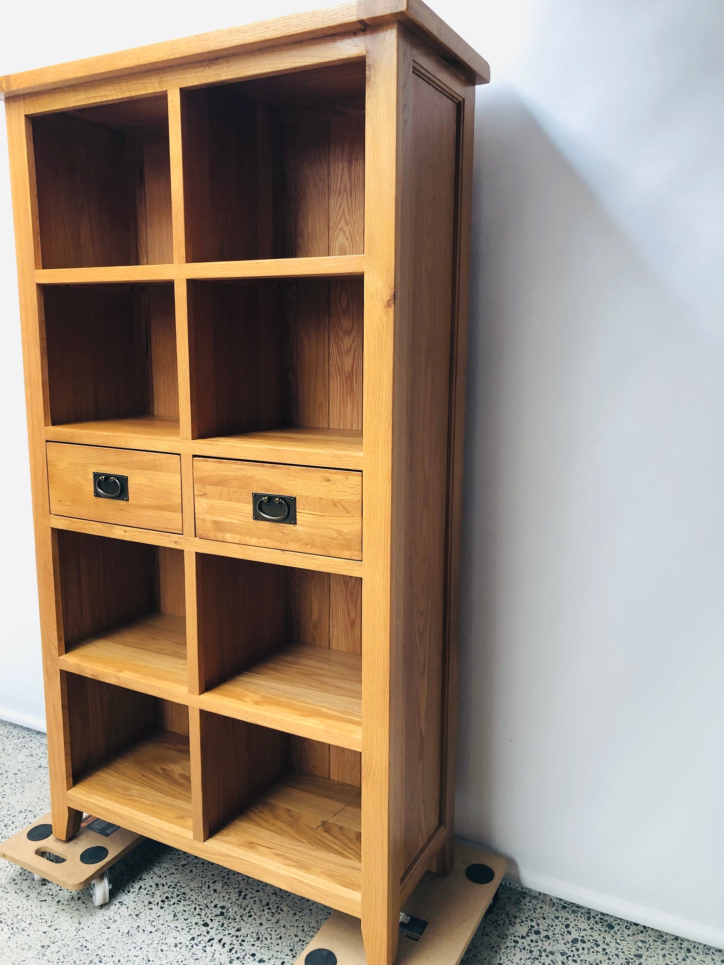 
                  
                    Beautiful Besp-Oak Solid Oak Display Bookshelf/Buffet (21604)
                  
                