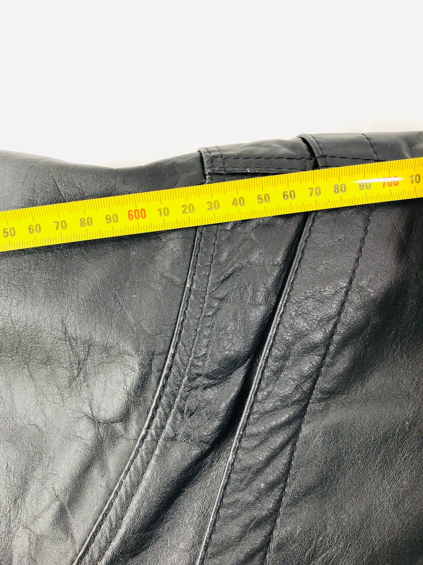
                  
                    Vintage Genuine Black Leather Jacket - NEPAL (21685)
                  
                