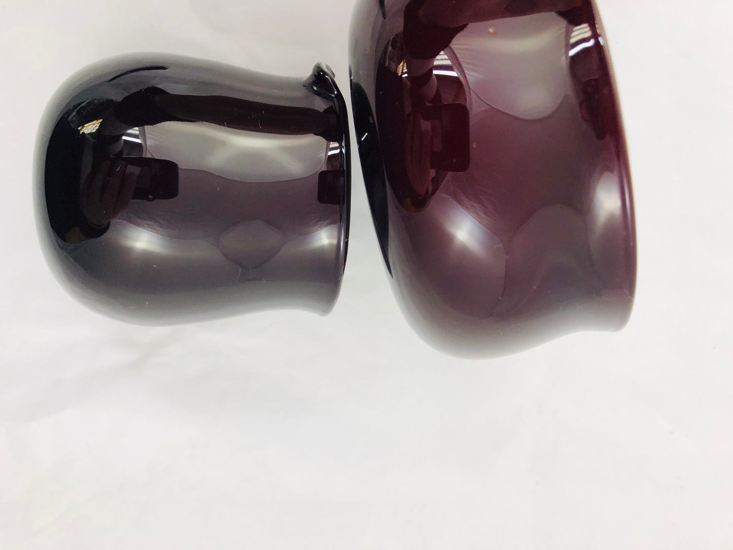 
                  
                    Glass Two Tone Sugar bowl & Creamer (21555)
                  
                
