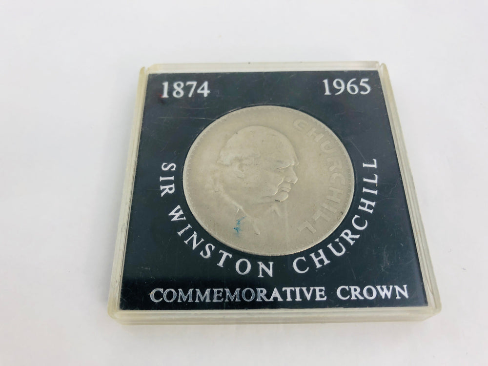 Winston Churchill 1965 Commemorative Crown Coin (21707)