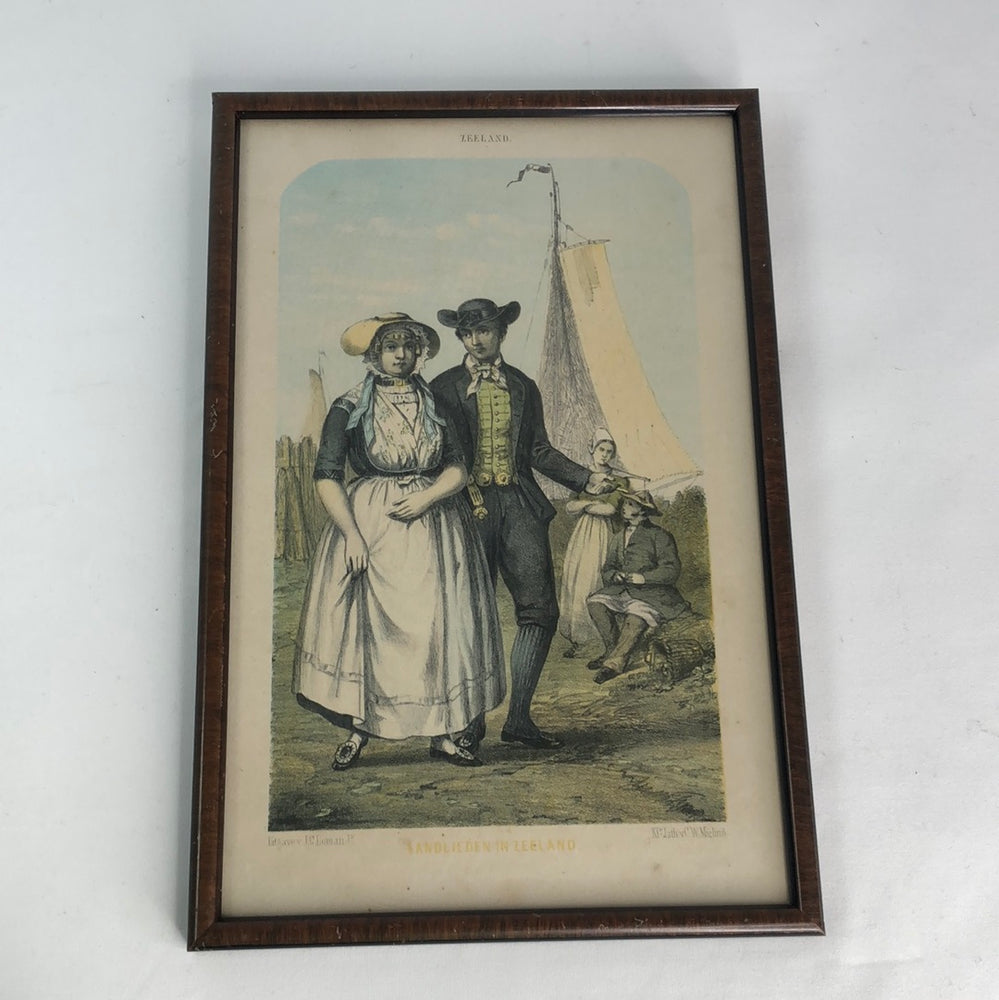 
                  
                    Dutch Traditional Costume Lithograph - 1875 (17131)
                  
                