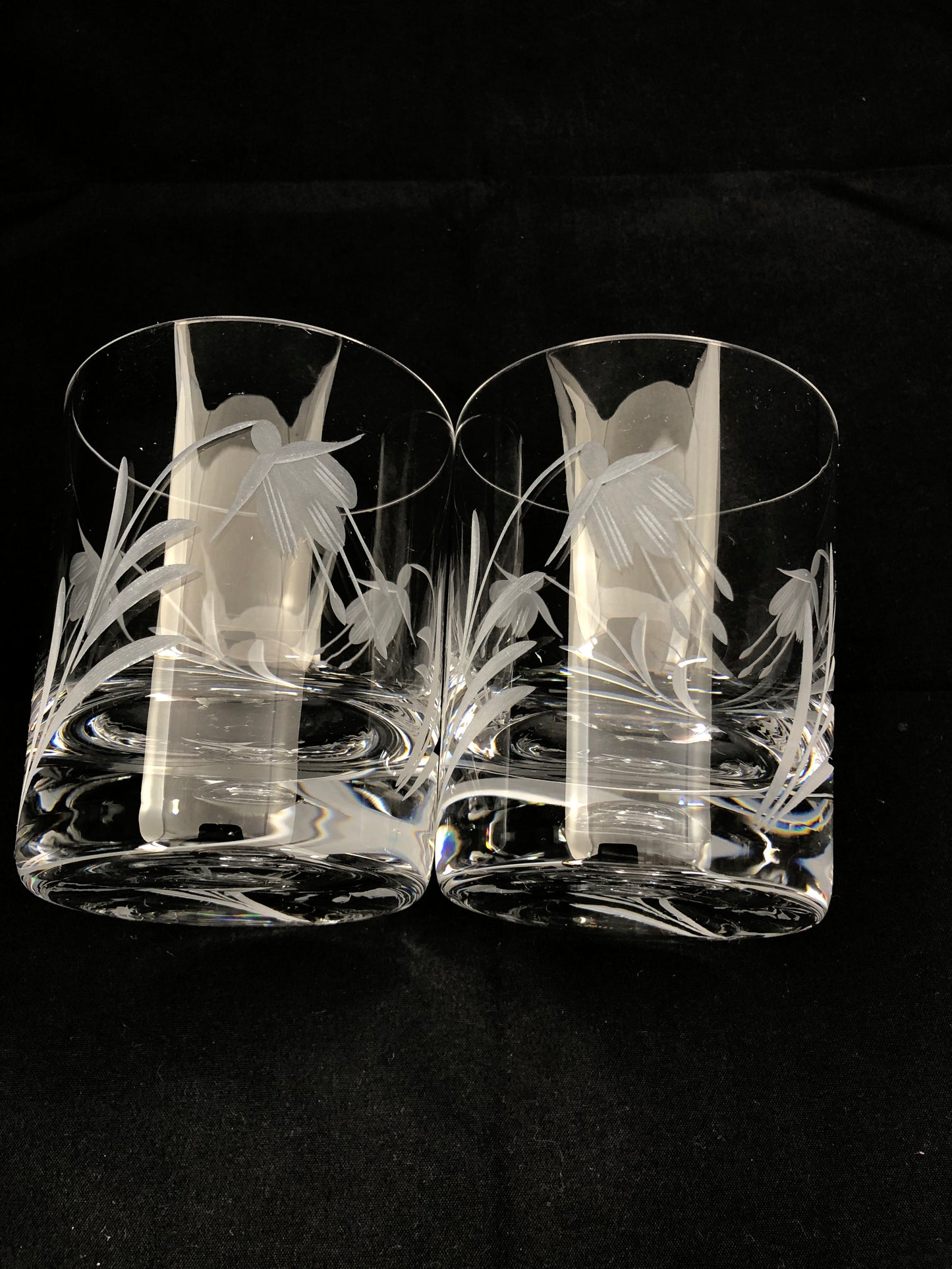 
                  
                    Vintage Edinburgh Crystal Whiskey Glasses x 2 (20069)
                  
                