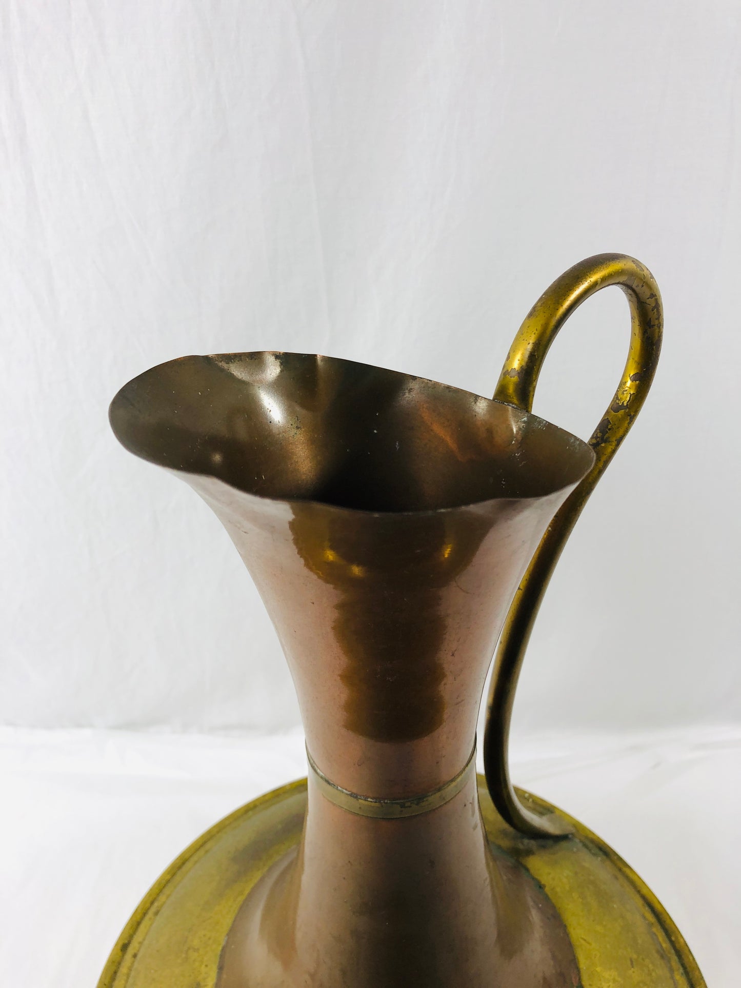 
                  
                    Large Copper & Brass Jug/Pitcher Display 450mm H  (21538)
                  
                