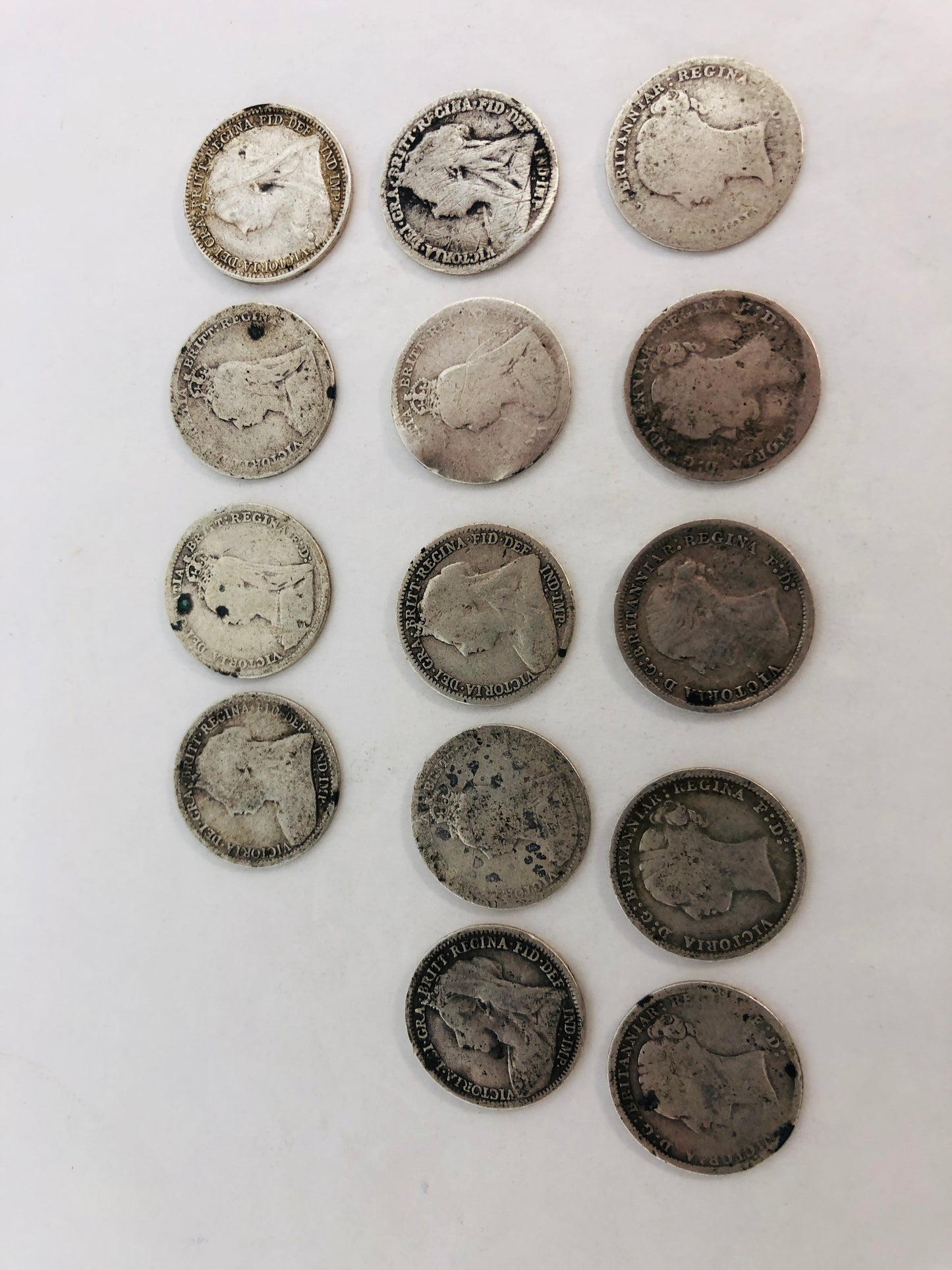 
                  
                    British Threepence - 1880s- 1890s (21725)
                  
                