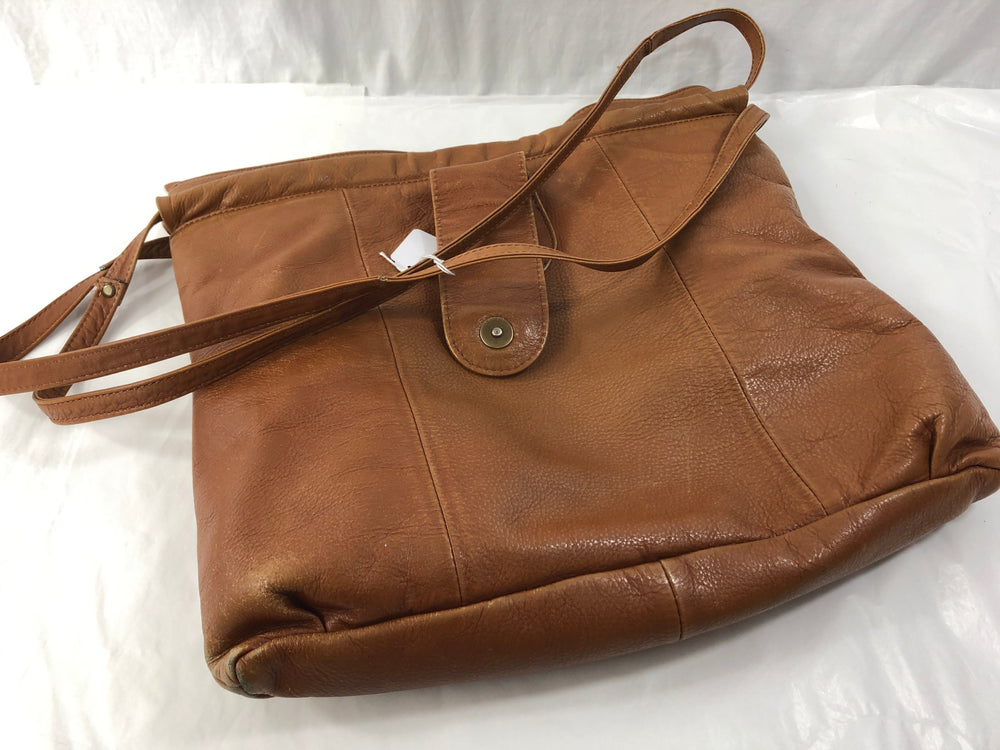 
                  
                    Selva - Genuine Tan Leather Satchel/Shopper Bag (21422)
                  
                