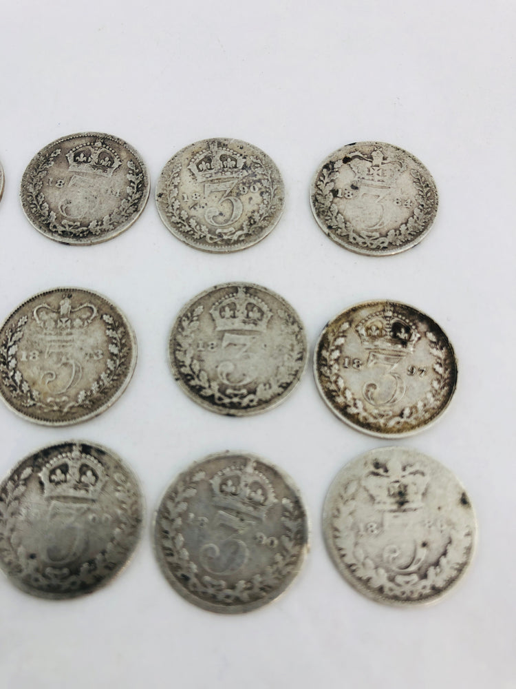
                  
                    British Threepence - 1880s- 1890s (21725)
                  
                