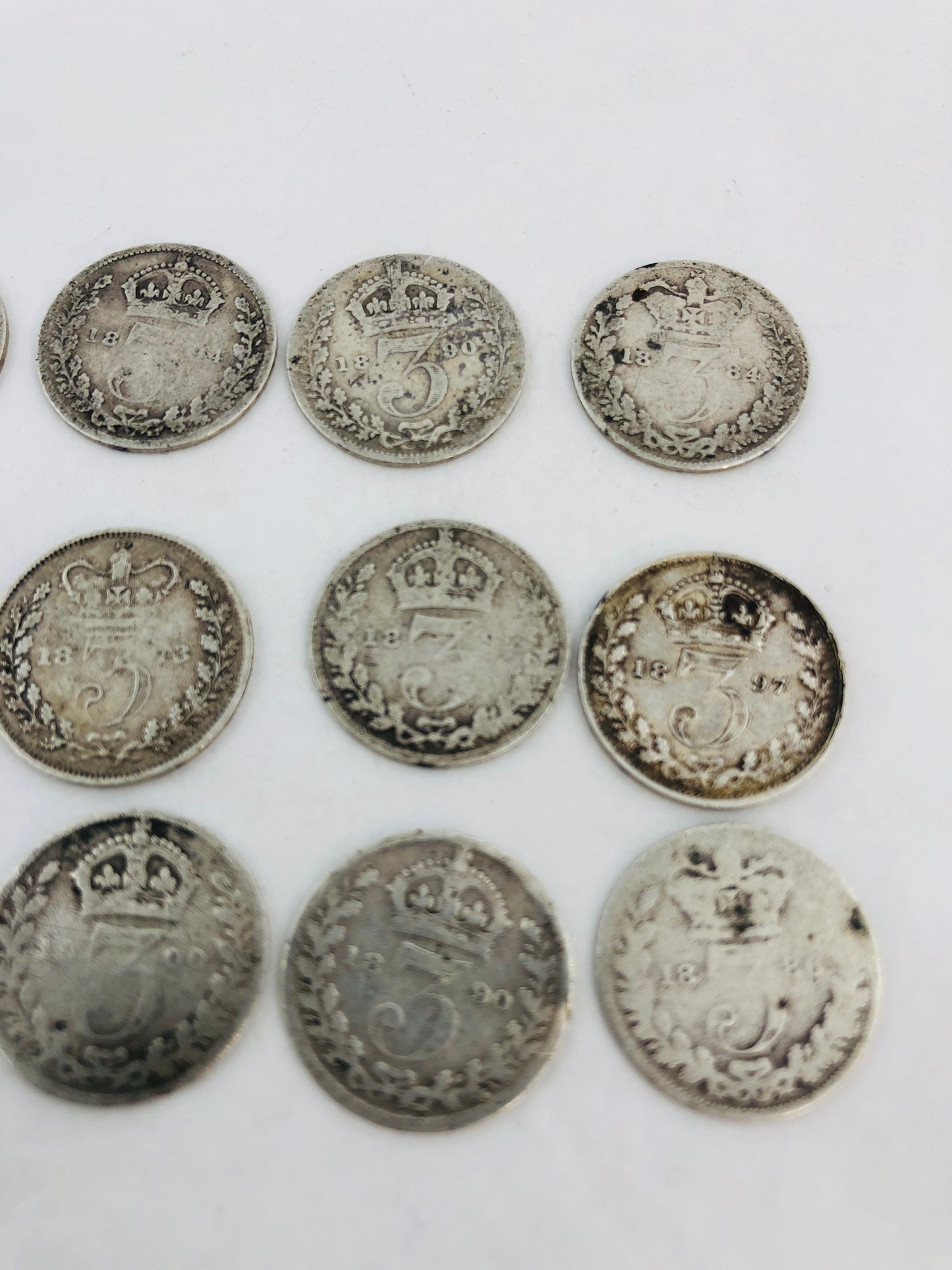 
                  
                    British Threepence - 1880s- 1890s (21725)
                  
                
