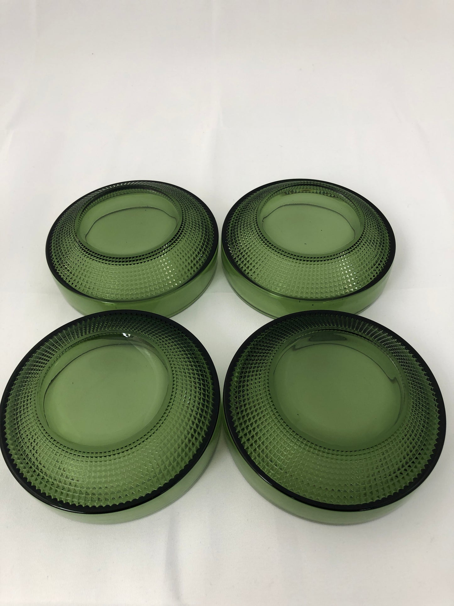 
                  
                    Retro KJell Blomberg Olive Glass Bowls (20108)
                  
                