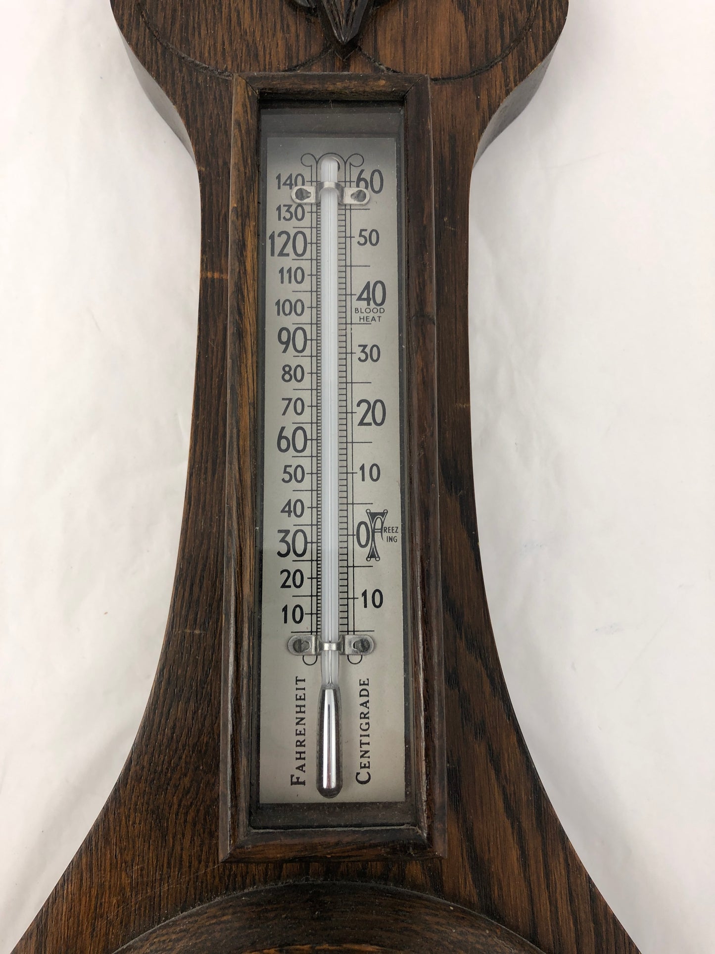 
                  
                    Oak Aneroid Barometer - England (19323)
                  
                