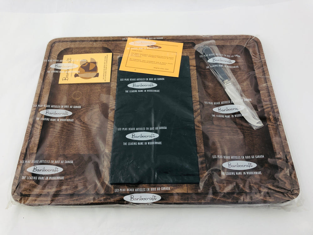 Vintage Baribocraft Canada Cheese Board (21279)