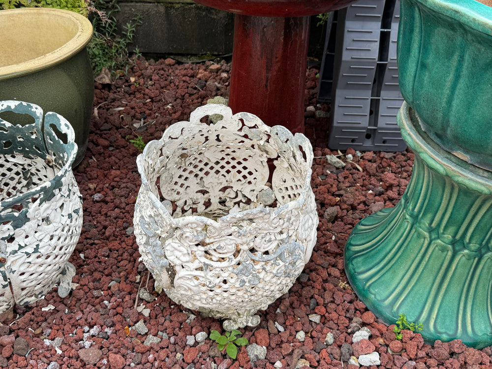 Cast Aluminium Pot Plant Holder x 1 (21835)