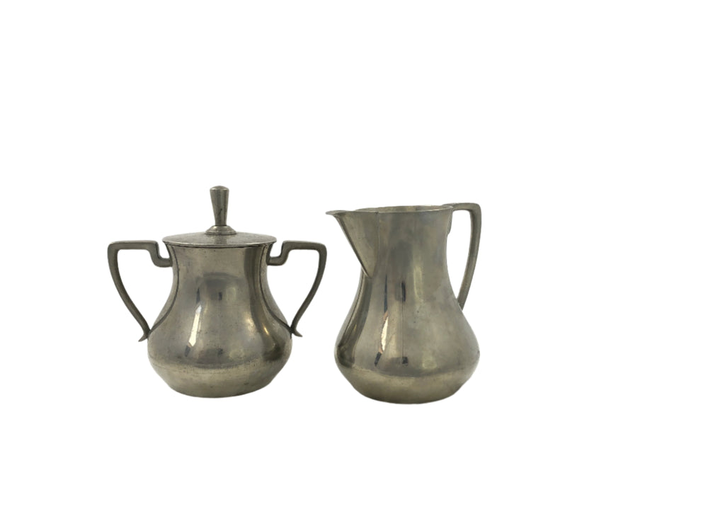 Royal SELANGOR Pewter Jug and Sugar Bowl (18516)