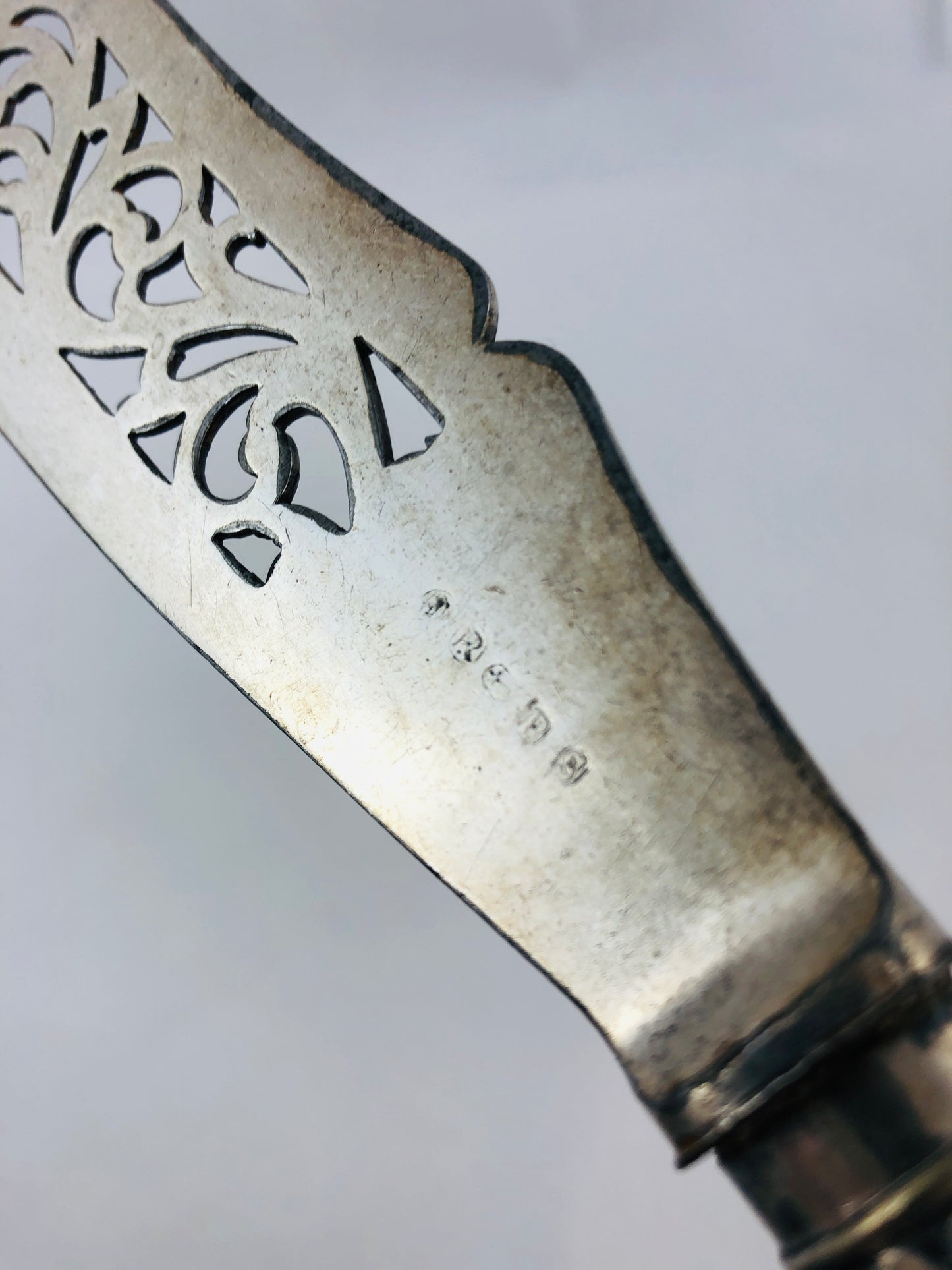 
                  
                    Large J R + P S  Silver Plate Fish Knife (21317)
                  
                
