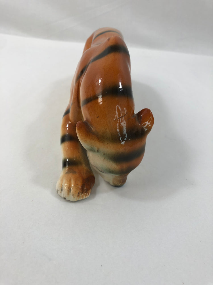 
                  
                    Antique Sitzendorf Porcelain Tiger Figurine - c 1918 (19139)
                  
                