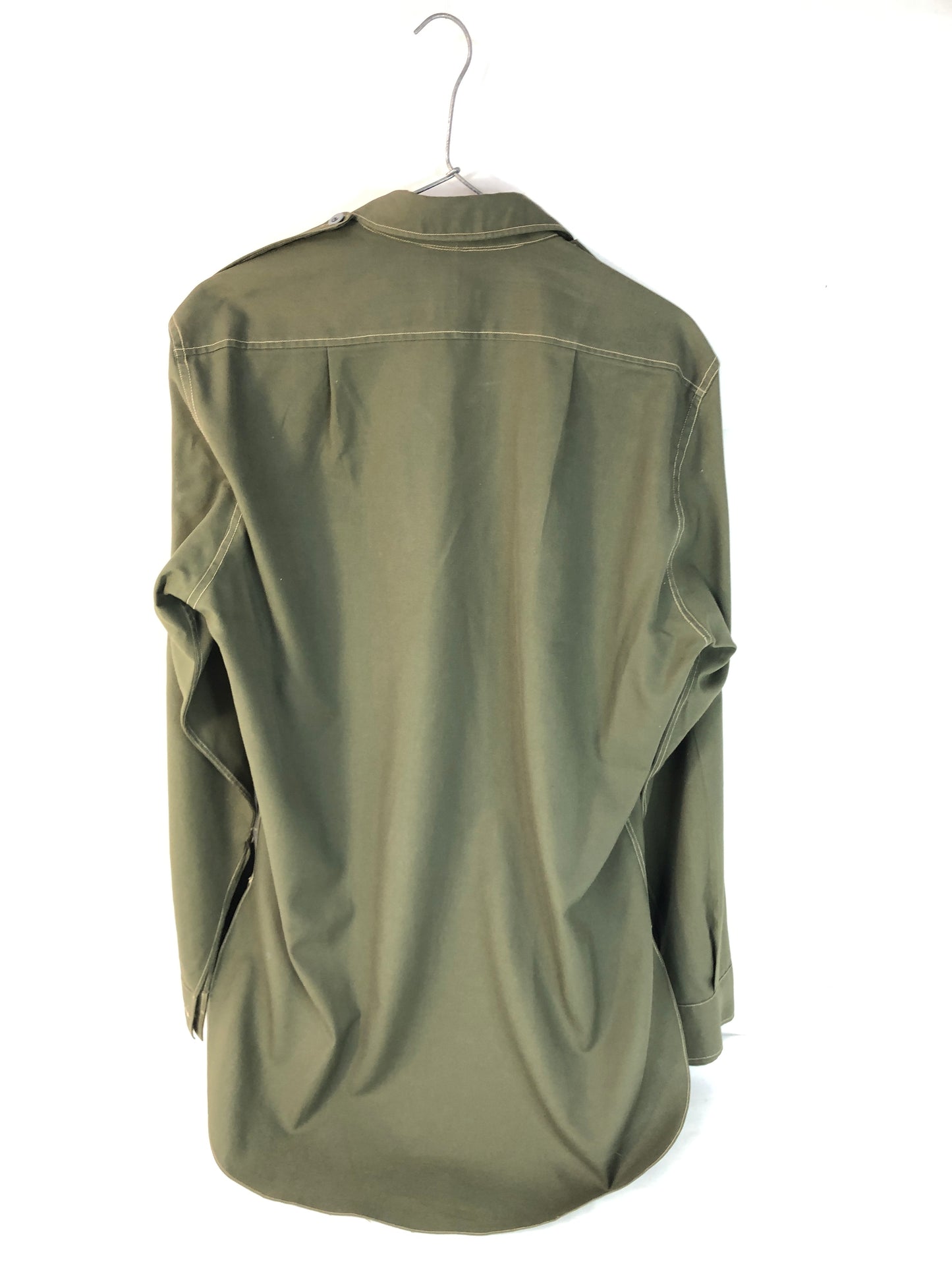 
                  
                    Vintage Men's Khaki Army Shirt (18017)
                  
                