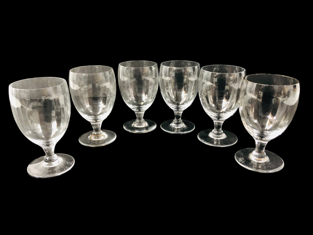 Vintage Wine Goblets x 6 (21569)