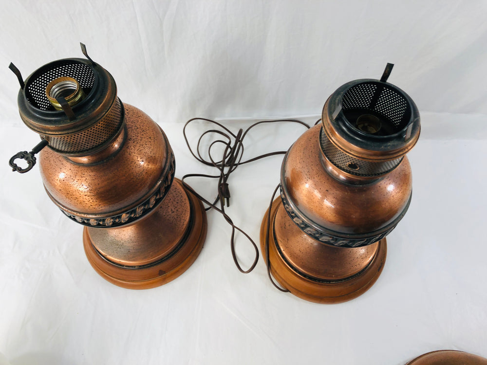 
                  
                    Matching Copper Look Kerosene Lamps (20850)
                  
                