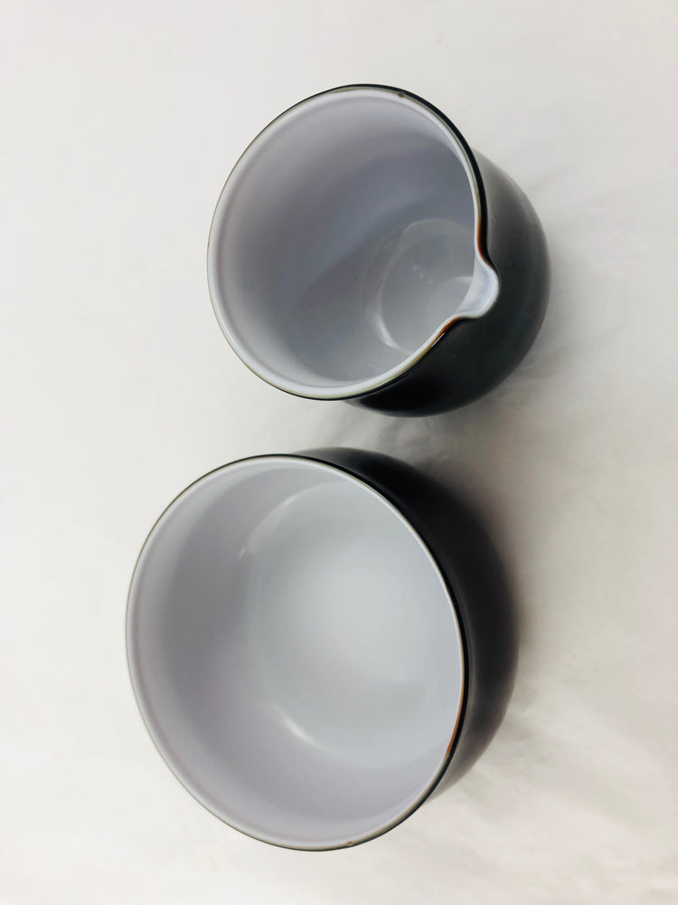
                  
                    Glass Two Tone Sugar bowl & Creamer (21555)
                  
                