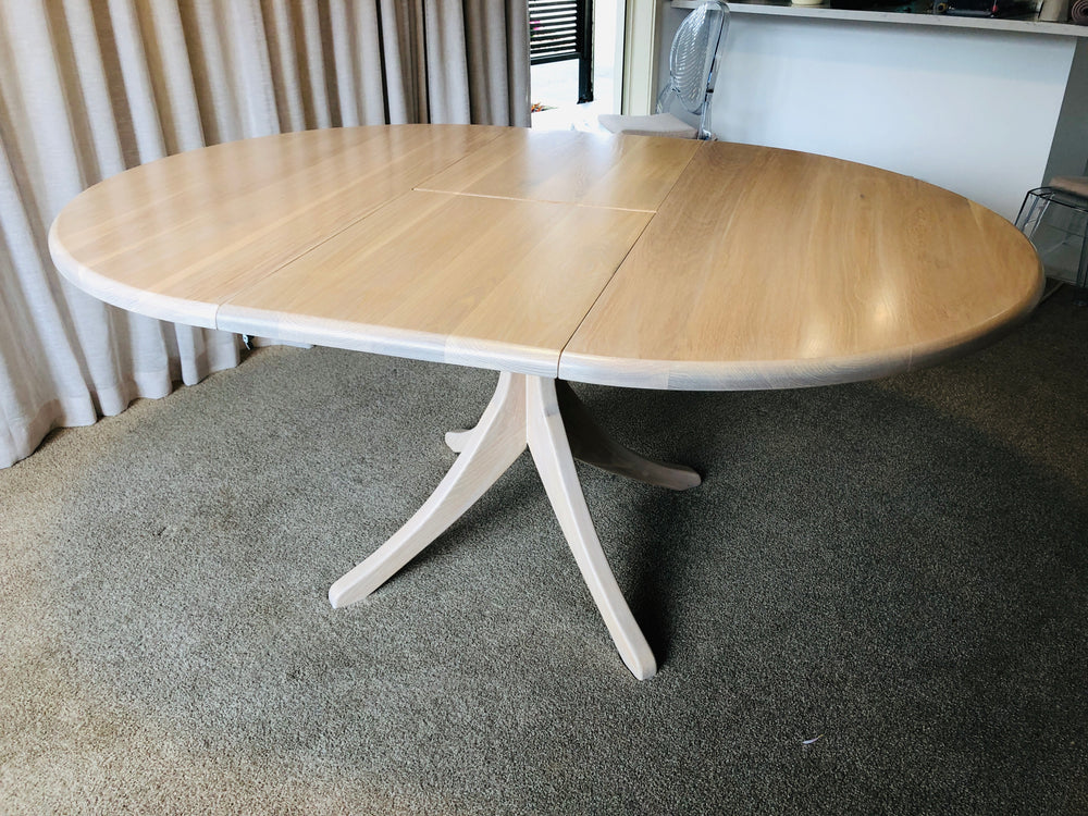 
                  
                    Solid Wood Round Dining Table - Extendable (21793)
                  
                