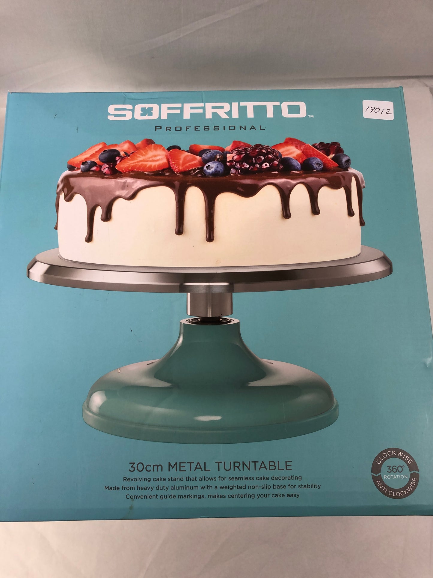 
                  
                    Soffritto 30cm Metal Cake Turntable (19012)
                  
                