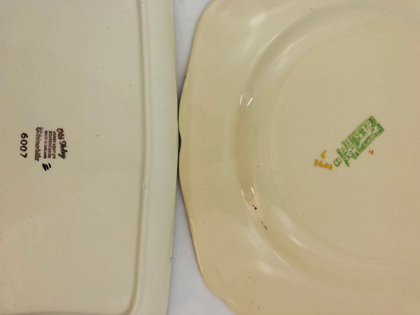 
                  
                    Old Foley  - Chinarita Plate & H & K Tunstall - Old English Plate (21360)
                  
                