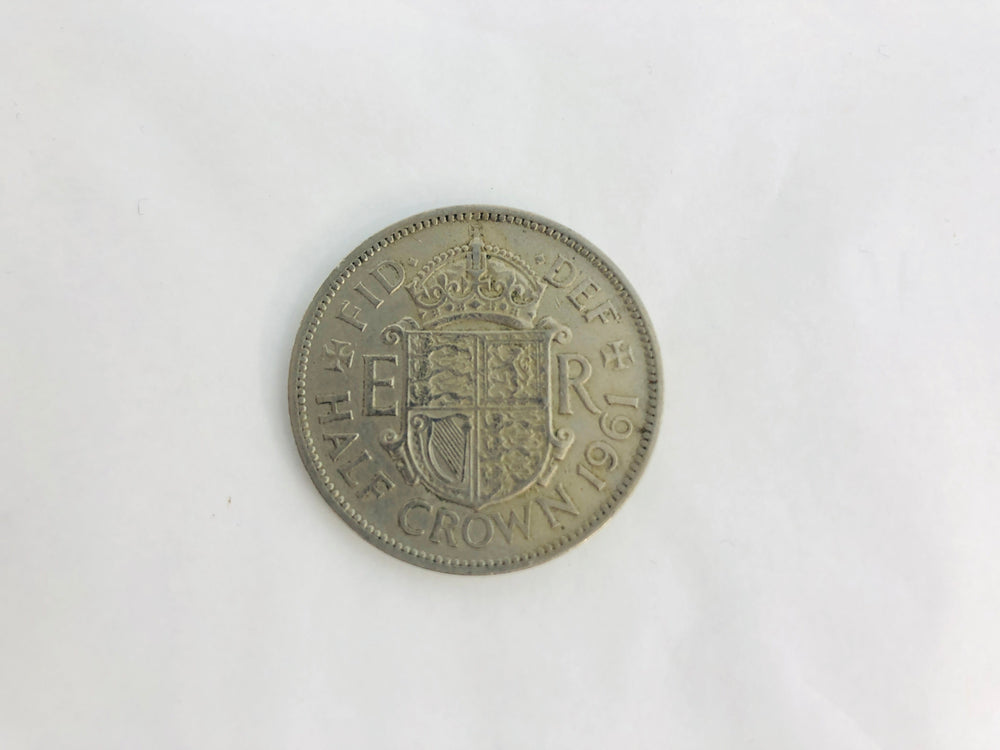 1961 Elizabeth 11 Half Crown Coin (21710)