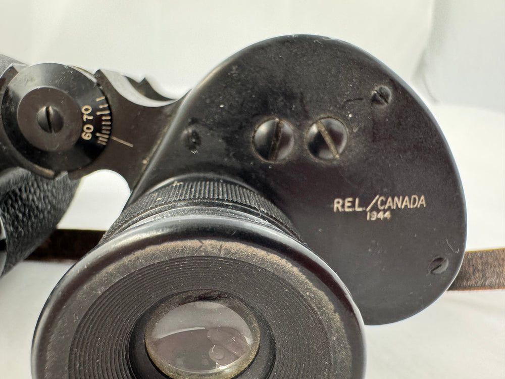 
                  
                    Vintage REL Canada WWII Military Binoculars 1944 (20038)
                  
                