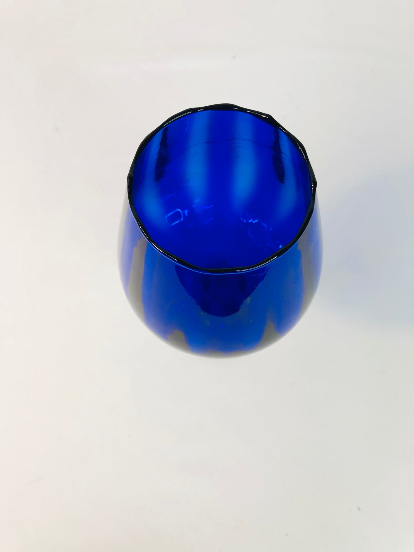 
                  
                    Vintage Cobalt Blue Brandy Balloon Glass (18116)
                  
                